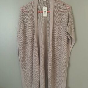 LOFT Women's Mesh Cardigan